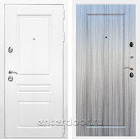 Входная металлическая дверь Армада Премиум Н ФЛ-119 (Белый / Сандал серый)