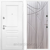 Входная металлическая дверь Армада Премиум Н ФЛ-247 (Белый / Сандал серый)
