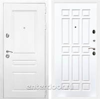 Входная металлическая дверь Армада Премиум Н ФЛ-33 (Белый / Белый матовый)