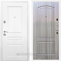 Входная металлическая дверь Армада Премиум Н ФЛ-138 (Белый / Сандал серый)