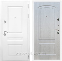 Входная металлическая дверь Армада Премиум Н ФЛ-138 (Белый / Лиственница беж)