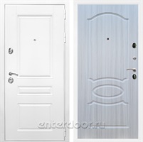 Входная металлическая дверь Армада Премиум Н ФЛ-128 (Белый / Сандал белый)