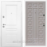 Входная металлическая дверь Армада Премиум Н ФЛ-183 (Белый / Дуб белёный)