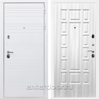 Входная дверь Армада Италия ФЛ-244 (Белый матовый / Сандал белый)