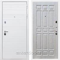 Внешняя отделка двери ФЛ-14 цвет Белый матовый
