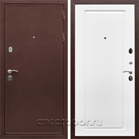 Входная металлическая дверь Армада 5А ФЛ-119 (Медный антик / Белый матовый)