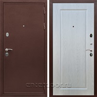 Входная металлическая дверь Армада 5А ФЛ-119 (Медный антик / Лиственница беж)