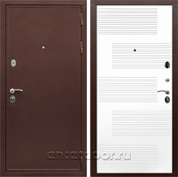 Входная дверь Армада Престиж ФЛ-185 (Медный антик / Белый матовый)
