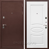 Входная дверь Армада Престиж ФЛ-181 (Медный антик / Белый ясень)