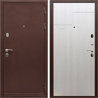 Входная дверь Престиж ФЛ-246 (Медный антик / Лиственница беж) для установки в квартиру 9257