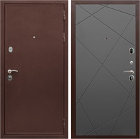 Входная дверь Престиж ФЛ-291 (Медный антик / Графит софт) 22568