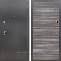 Входная металлическая дверь Армада 5А Гладкая (Антик серебро / Сандал серый)