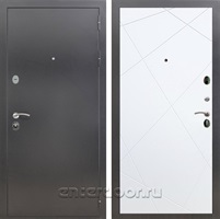 Входная дверь Армада Престиж ФЛ-291 (Антик серебро / Белый матовый)