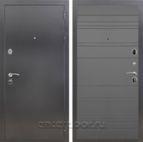Входная металлическая дверь Армада 5А ФЛ-14 (Антик серебро / Графит софт)