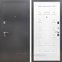 Входная дверь Армада Престиж ФЛ-244 (Антик серебро / Белый матовый)