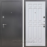 Входная дверь Армада Престиж ФЛ-33 (Антик серебро / Белый ясень)