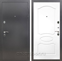 Входная дверь Армада Престиж ФЛ-128 (Антик серебро / Белый матовый)