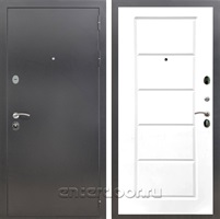 Входная дверь Армада Престиж ФЛ-39 (Антик серебро / Белый матовый)