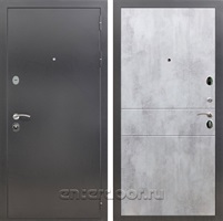 Входная дверь Армада Престиж ФЛ-290 (Антик серебро / Бетон светлый)