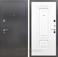Входная дверь Армада Престиж ФЛ-2 (Антик серебро / Белый матовый)
