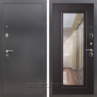 Входная дверь Армада Престиж с зеркалом ФЛЗ-120 (Антик серебро / Венге)