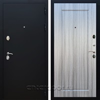 Входная дверь Армада Престиж ФЛ-119 (Черный Муар / Сандал серый)