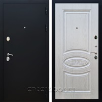 Входная дверь Армада Престиж ФЛ-181 (Черный Муар / Лиственница беж)
