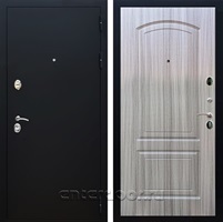 Входная дверь Армада Престиж ФЛ-138 (Черный Муар / Сандал серый)