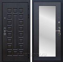Входная металлическая дверь Сенатор 3К Зеркало Оптима с замком Cisa (Венге / Венге)