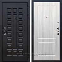 Входная металлическая дверь Сенатор 3К с замком Cisa ФЛ-117 (Венге / Сандал белый)