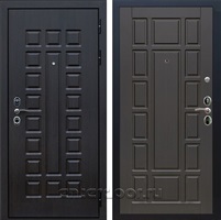 Входная металлическая дверь Сенатор 3К с замком Cisa ФЛ-244 (Венге / Венге)