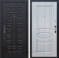 Входная металлическая дверь Сенатор 3К с замком Cisa ФЛ-181 (Венге / Сандал белый)