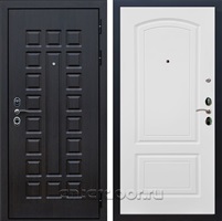 Входная металлическая дверь Сенатор 3К с замком Cisa ФЛ-138 (Венге / Белый ясень)