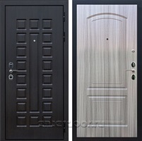 Входная металлическая дверь Сенатор 3К с замком Cisa ФЛ-138 (Венге / Сандал серый)
