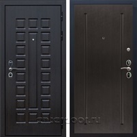 Входная металлическая дверь Сенатор 3К с замком Cisa ФЛ-68 (Венге / Венге)