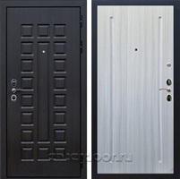 Входная металлическая дверь Сенатор 3К с замком Cisa ФЛ-68 (Венге / Сандал белый)