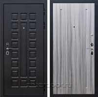 Входная металлическая дверь Сенатор 3К с замком Cisa ФЛ-68 (Венге / Сандал серый)