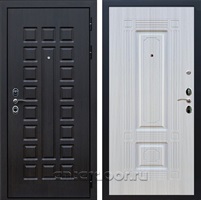 Входная металлическая дверь Сенатор 3К с замком Cisa ФЛ-2 (Венге / Сандал белый)