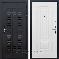 Входная металлическая дверь Сенатор 3К с замком Cisa ФЛ-2 (Венге / Белый ясень)