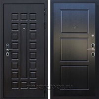 Входная металлическая дверь Сенатор 3К с замком Cisa ФЛ-3 (Венге / Венге)