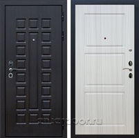 Входная металлическая дверь Сенатор 3К с замком Cisa ФЛ-3 (Венге / Сандал белый)