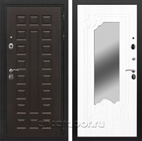 Входная металлическая дверь Армада Триумф 3К с Зеркалом ФЛЗ-147 (Венге / Ясень белый)