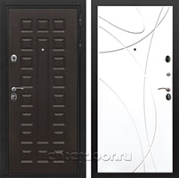 Входная металлическая дверь Армада Триумф 3К ФЛ-247 (Венге / Белый матовый)