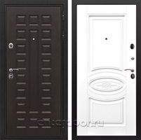 Входная металлическая дверь Армада Триумф 3К ФЛ-181 (Венге / Белый матовый)