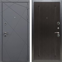 Входная дверь Лофт ФЛ-68 (Графит софт / Венге) для установки в квартиру 23629