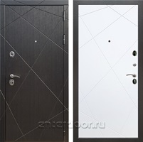 Входная металлическая дверь Армада 13 ФЛ-291 (Венге / Белый софт)