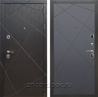 Входная дверь Армада Лофт ФЛ-291 (Венге / Графит софт)