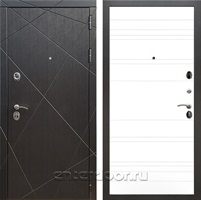 Входная металлическая дверь Армада 13 ФЛ-14 (Венге / Белый матовый)