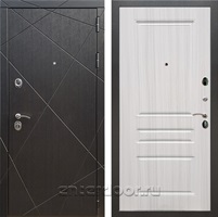 Входная металлическая дверь Армада 13 ФЛ-243 (Венге / Сандал белый)