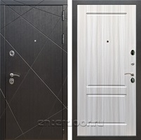 Входная металлическая дверь Армада 13 ФЛ-117 (Венге / Сандал белый)